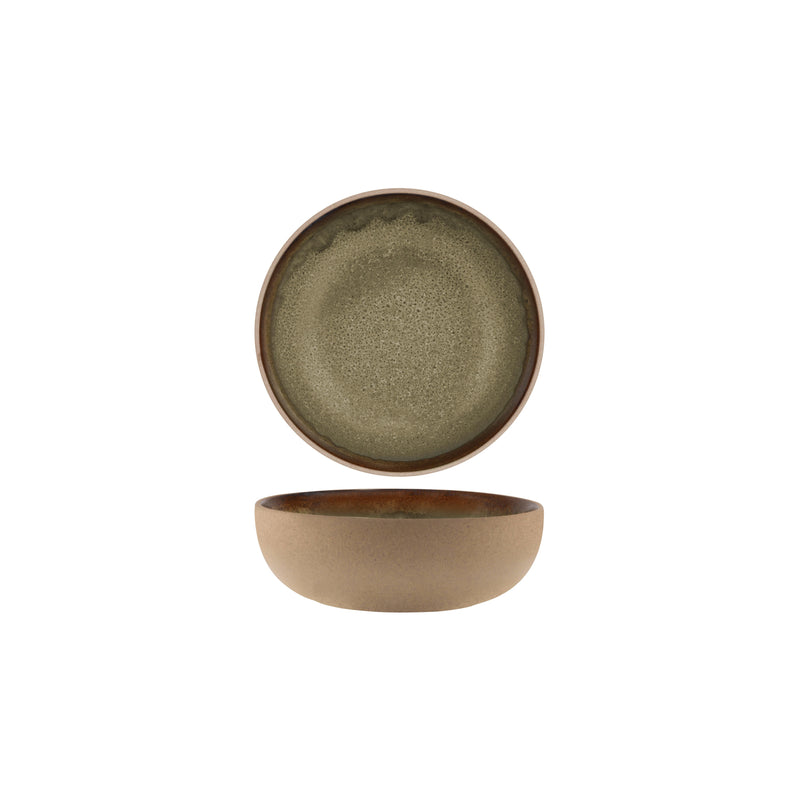 Tablekraft - Soho Round Deep Bowl - Burnt Sienna - 17cm - Set of 6