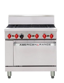 American Range - AAR.5B - 36" Oven Range & 5 Open Burners
