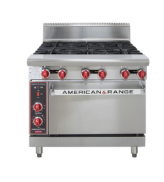 American Range - AAR.6B.NV - 36" Innovection Oven Range & 6 Open Burners