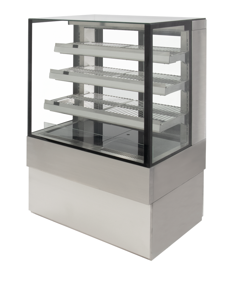 Airex - AXH.FDFSSQ.09 - Freestanding Heated Square Food Display - 900mm Wide