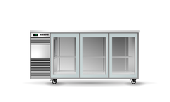 SKOPE BB.3.GSL BackBar 3 Glass Sliding Door Fridge