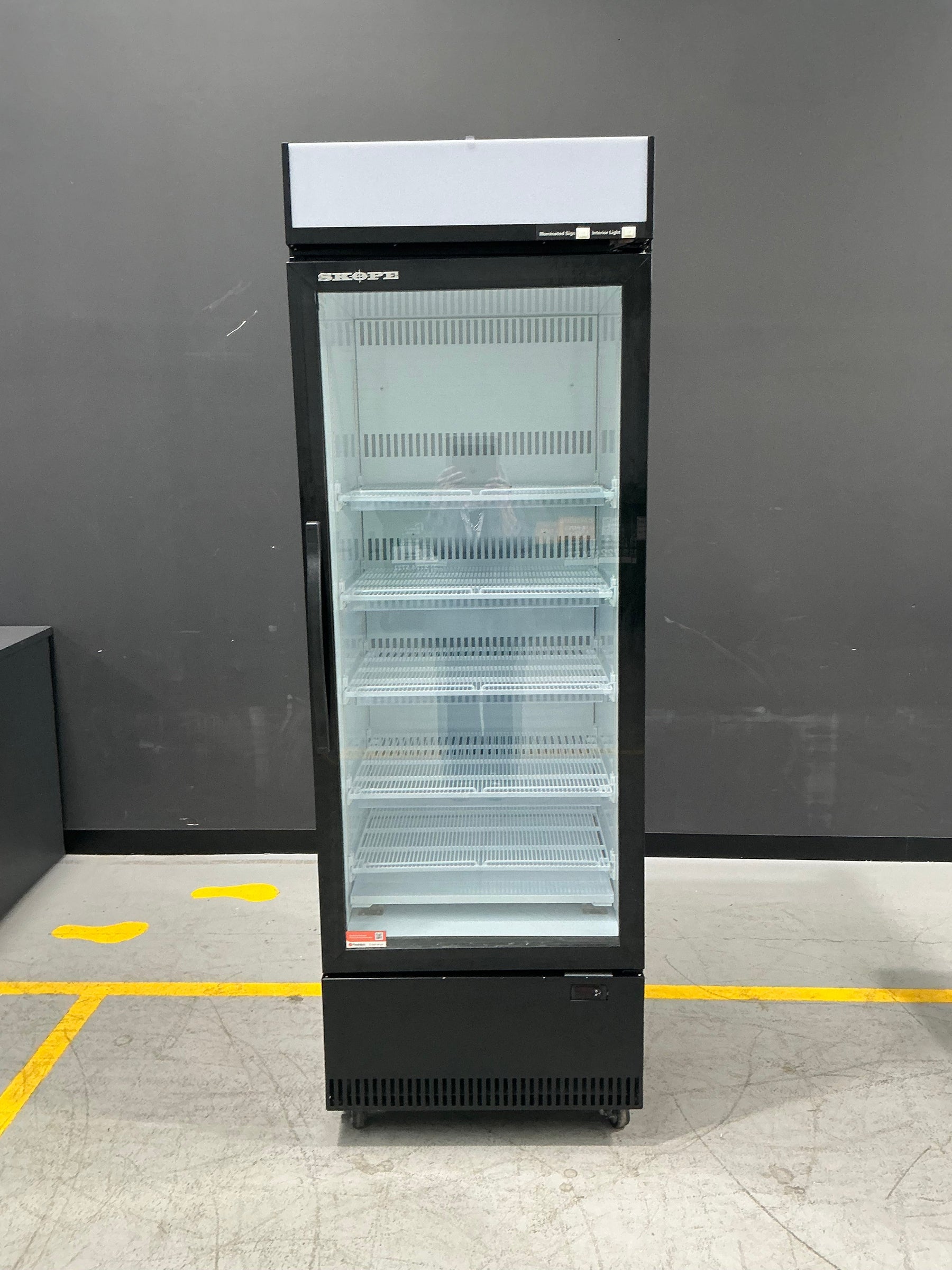 SKOPE - BCE600N - 559L Single Glass Door Fridge