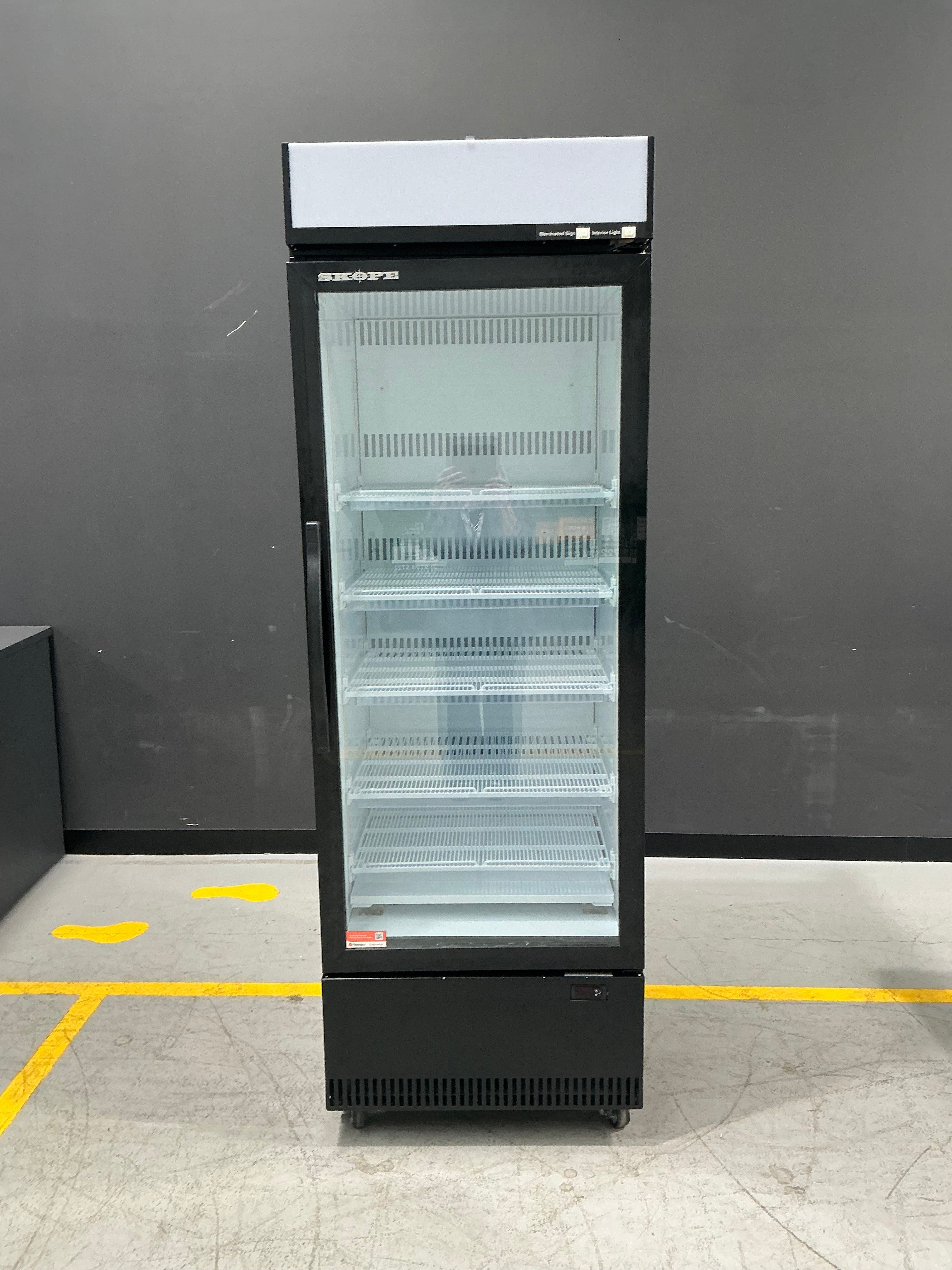 SKOPE - BCE600N - 559L Single Glass Door Fridge