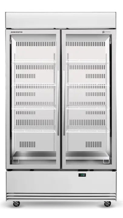 Skope - BME1200N-AC - 2 Glass Door Display or Storage Fridge Lit Sign