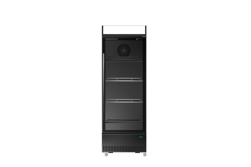 SKOPE BME300N-AC ActiveCore 1 Glass Door Display Fridge Lit Sign