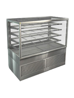 Cossiga BTGHT15-SD Tower Floor Standing Heated Food Display 1500mm Self-Serve