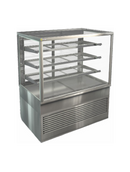 Cossiga BTGHT12-SD Tower Floor Standing Heated Food Display 1200mm Self-Serve