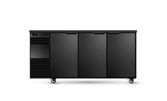 BackBar 3 Solid Swing Door Fridge