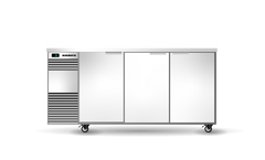 BackBar 3 Solid Swing Door Fridge