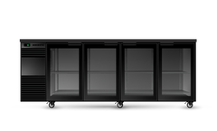 SKOPE BB.4.GSW BackBar 4 Glass Swing Doors Fridge