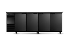 BackBar 4 Solid Swing Door Fridge