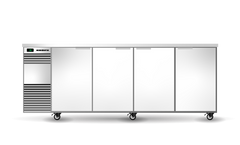 BackBar 4 Solid Swing Door Fridge