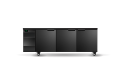 BackBar 3 Solid Swing Door CounterLine Fridge