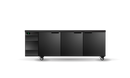 BackBar 3 Solid Swing Door CounterLine Fridge