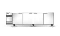 BackBar 4 Solid Swing Door CounterLine Fridge