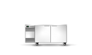 BackBar 2 Solid Swing Door SlimLine Fridge