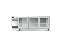 SKOPE SL.3.GSW BackBar 3 Glass Swing Doors SlimLine Fridge
