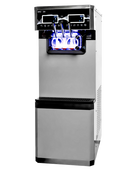 Brullen Beast – 2 Flavour + Twist Floor Standing Ice Cream Machine (Gravity Feed-Non Pausterise)