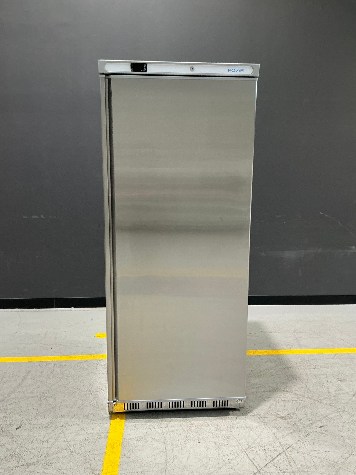 Polar CD084-A-04 stainless steel upright fridge, serial 24137527