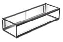 Exquisite CD48 Single Tier Flat Glass Ambient Cake Display