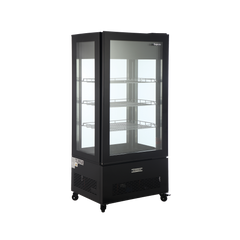 Exquisite CDF550 Four-Sided Glass Upright Freezer