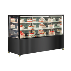 Exquisite CDM218 Two shelves + base Refrigerated Cake Display