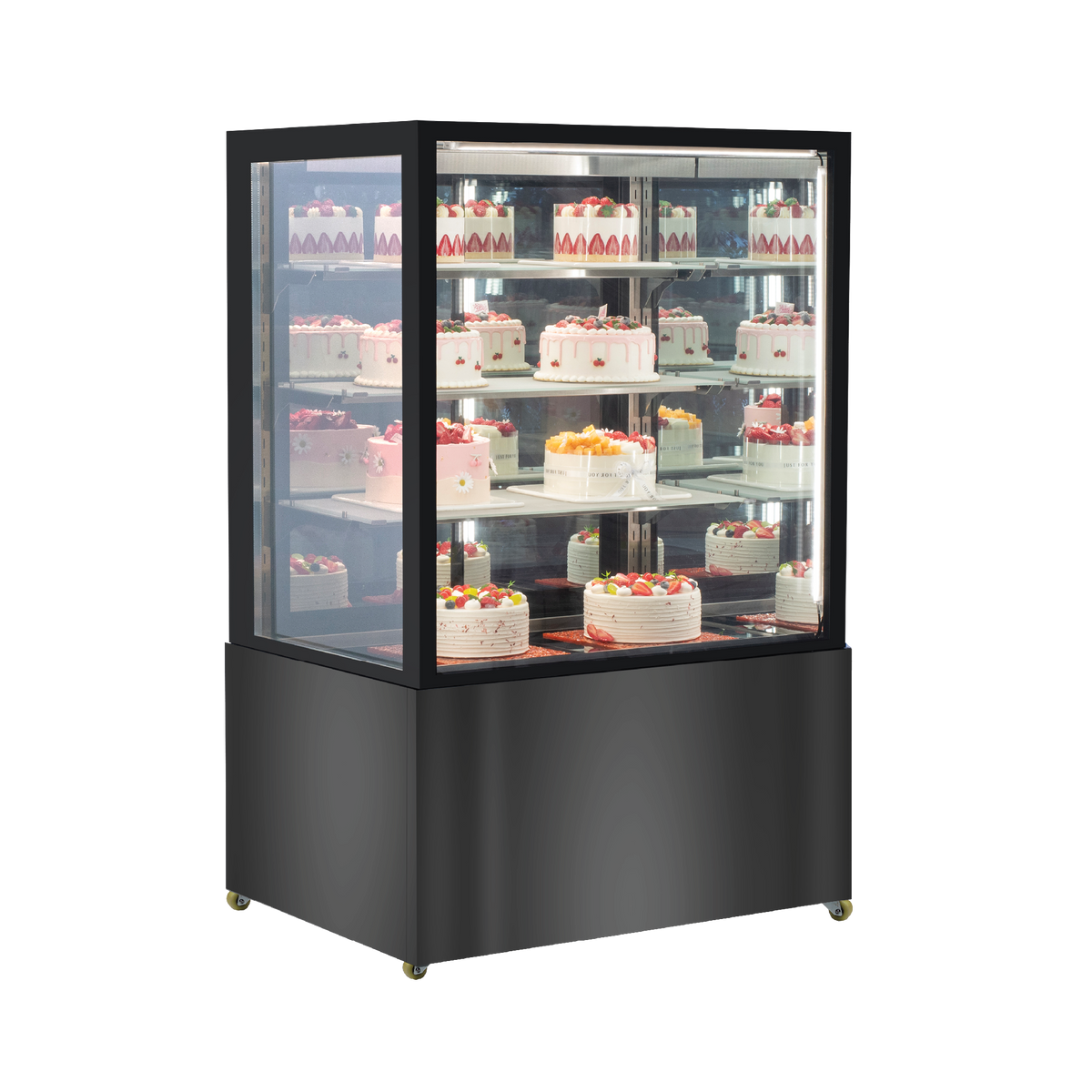 Exquisite CDM309 Three shelves + base Refrigerated Cake Display