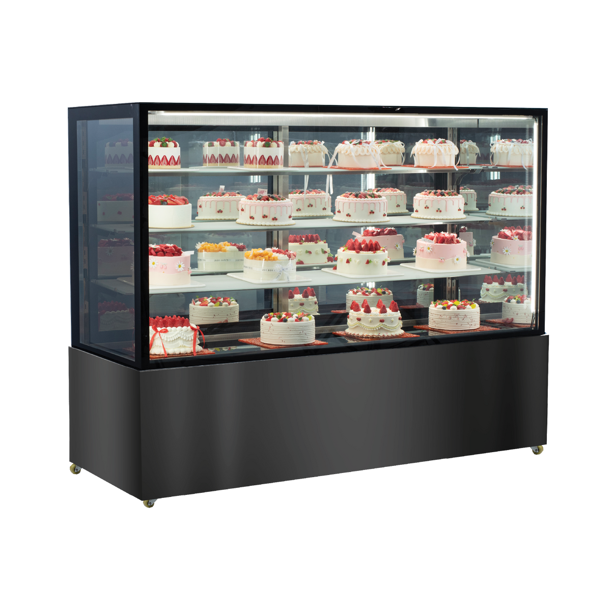 Exquisite CDM318 Three shelves + base Refrigerated Cake Display