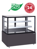 Exquisite CDR Two Tier Cake Display Refrigerators