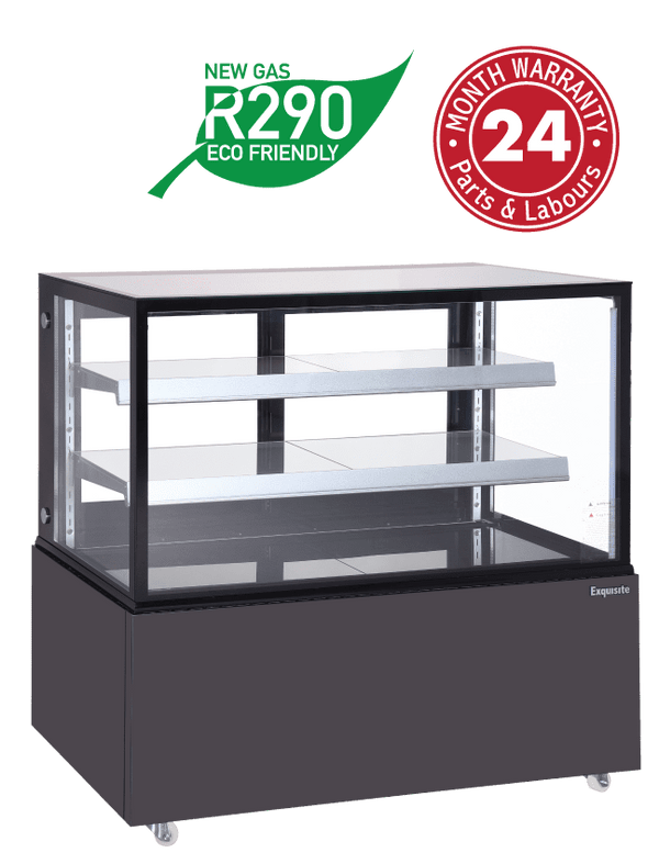 Exquisite CDR Two Tier Cake Display Refrigerators