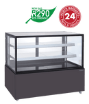 Exquisite CDR Two Tier Cake Display Refrigerators