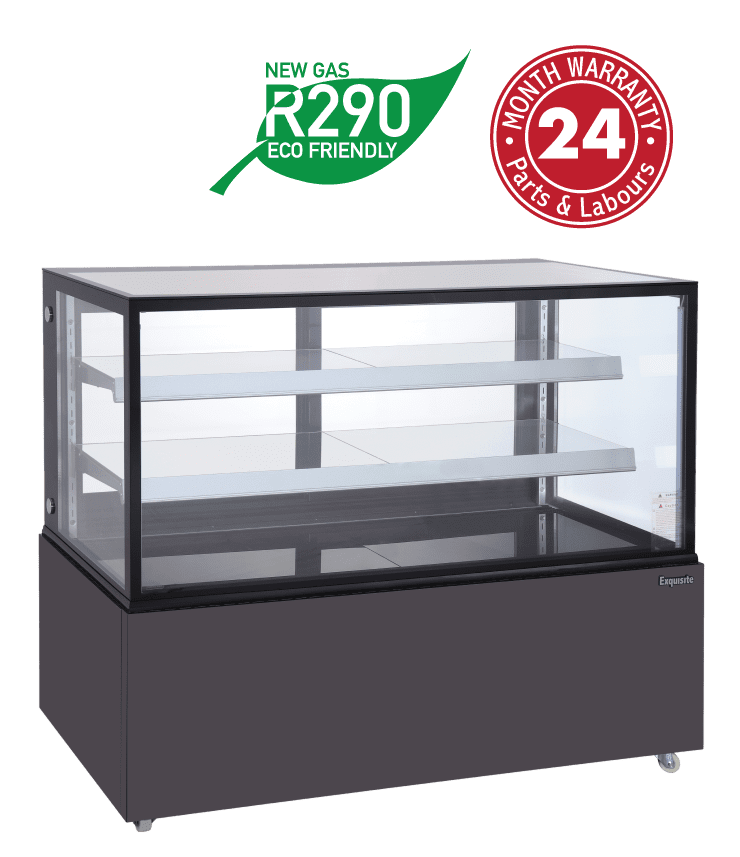 Exquisite CDR Two Tier Cake Display Refrigerators