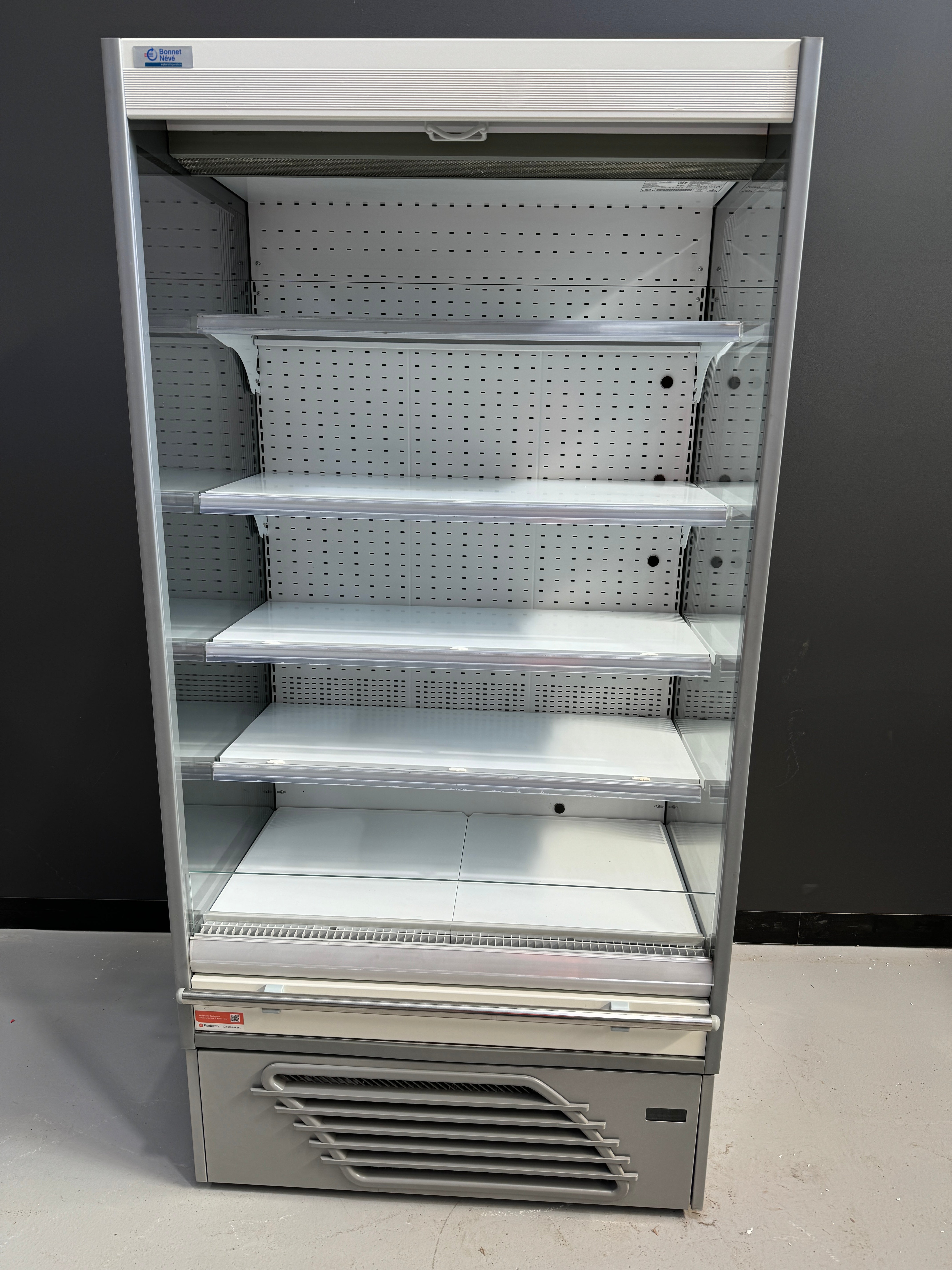 Bonnet Neve - Offlip 3 Green Chilled Display - 930mm Wide