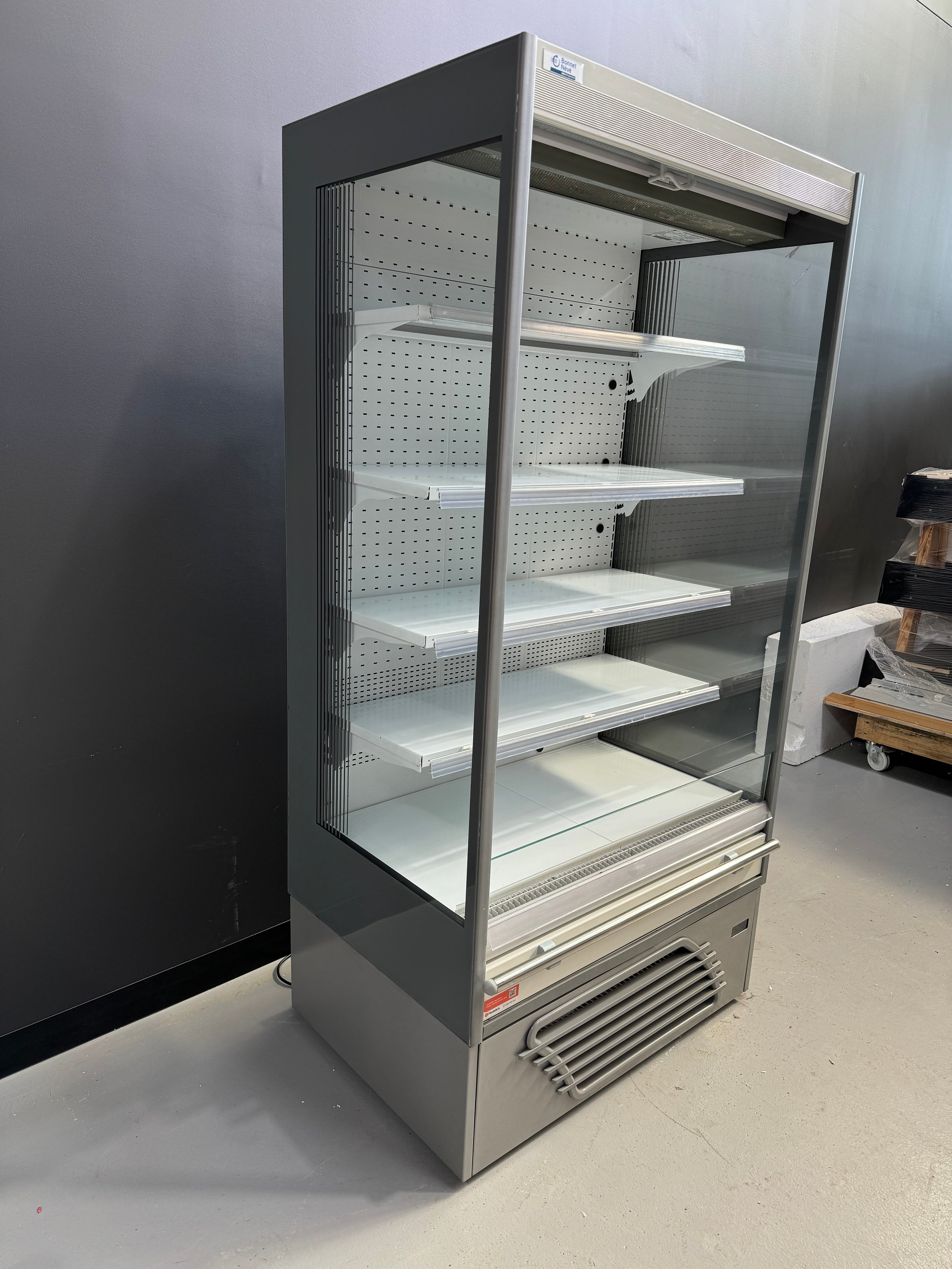 Bonnet Neve - Offlip 3 Green Chilled Display - 930mm Wide