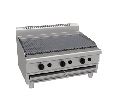 Waldorf 800 Series CH8900G-B - 900mm Gas Chargrill Bench Model