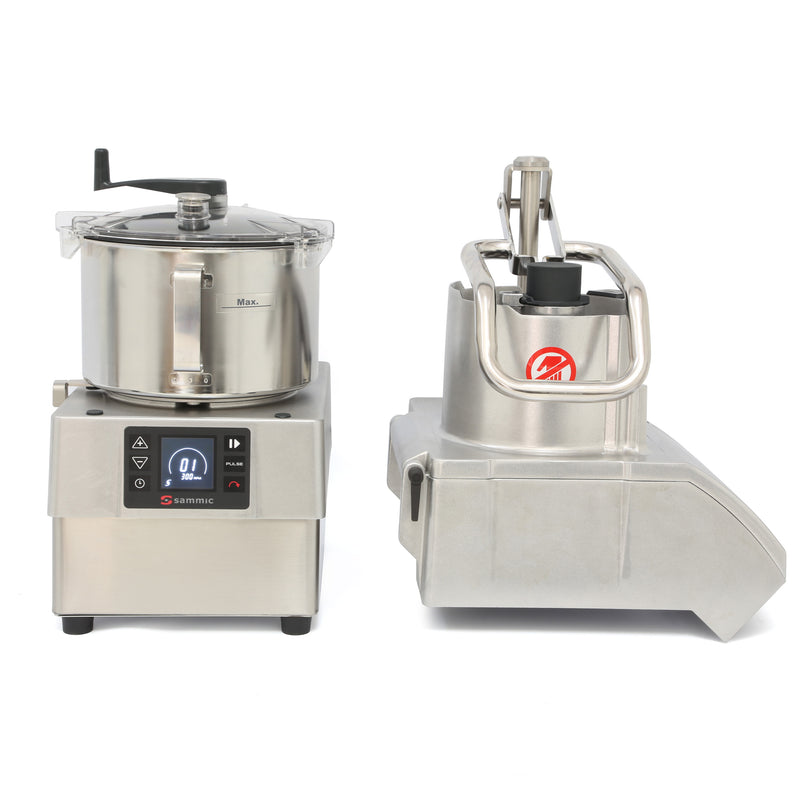 Sammic Ultra Range Combination Vege Prep Machine - 5.5L Bowl With Disc Set (650kg)