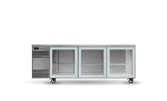 SKOPE CL.3.GSL CounterLine 3 Glass Sliding Door Fridge