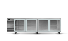 SKOPE CL.4.GSL CounterLine 4 Glass Sliding Door Fridge