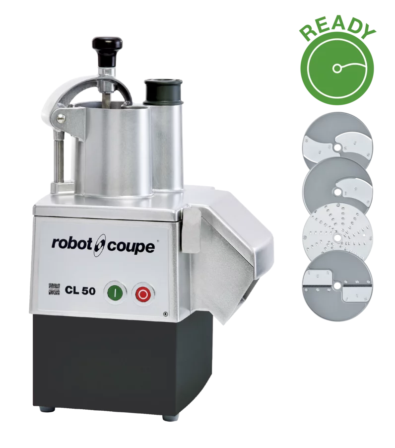 ROBOT COUPE - CL 50 Prep Ready Pack (Includes 4 Discs) - Vegetable preparation Machine