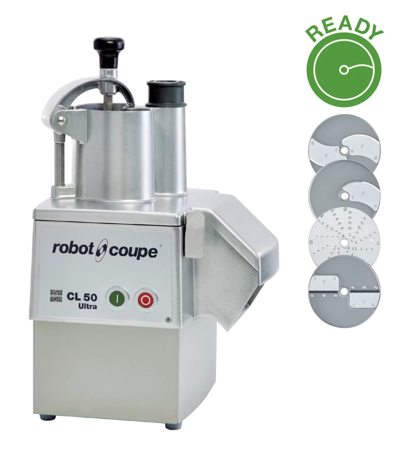 ROBOT COUPE - CL 50 Ultra Prep Ready Pack (Incl 4 Discs) - Vegetable preparation Machine