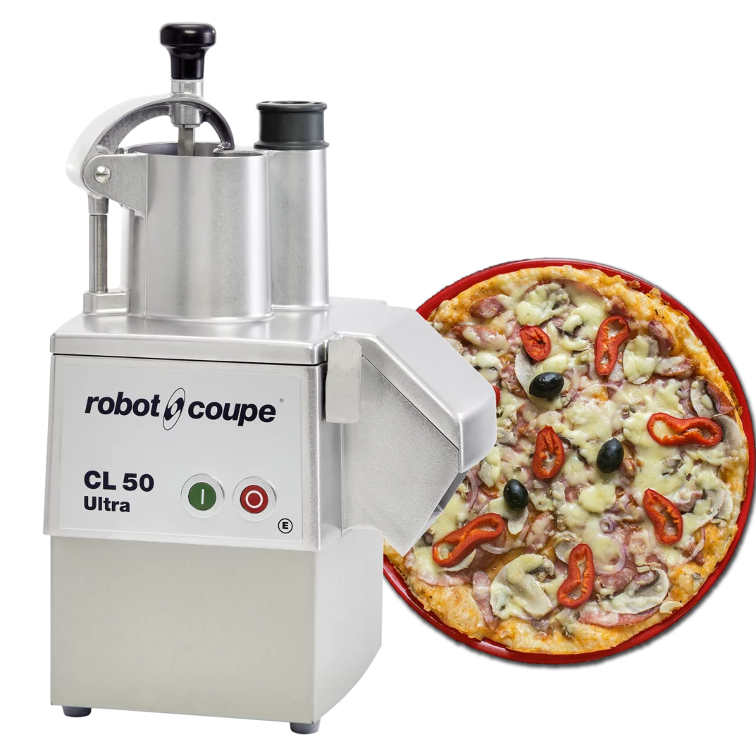 ROBOT COUPE - CL 50 Ultra Pizza Pack (Incl 3 Discs) - Vegetable preparation Machine