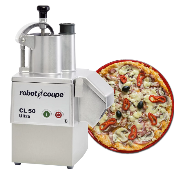 ROBOT COUPE - CL 50 Ultra Pizza Pack (Incl 3 Discs) - Vegetable preparation Machine