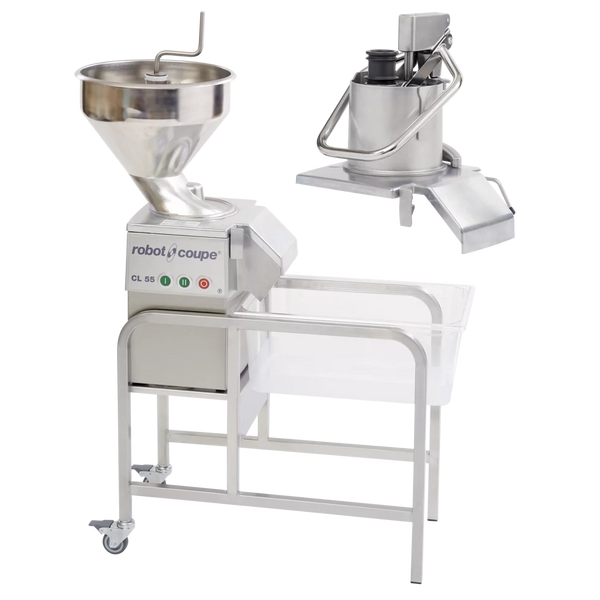 ROBOT COUPE -  CL 55 2 Feed-Heads - Single Phase - Vegetable preparation Machines
