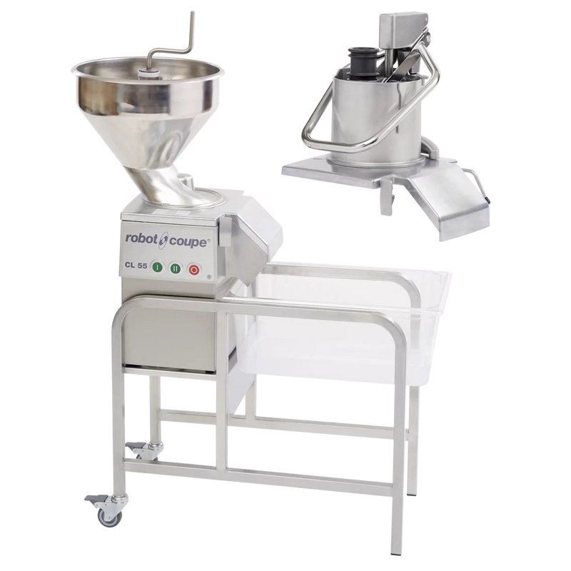 ROBOT COUPE -  CL 55 2 Feed-Heads - Single Phase - Vegetable preparation Machines