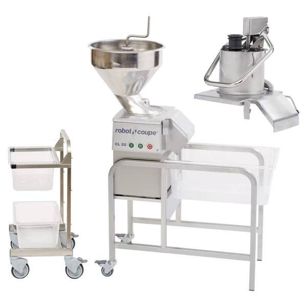 Robot Coupe - CL 55 Workstation - Three Phase - Vegetable Preparation Machine
