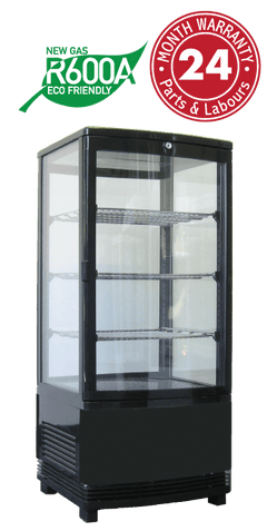Exquisite CTD Four Tier Cake Upright Display Refrigerators