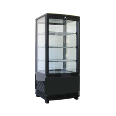 Black CTD78 cabinet photo used by supplier for CTD78-LED Black; LED strips are not shown