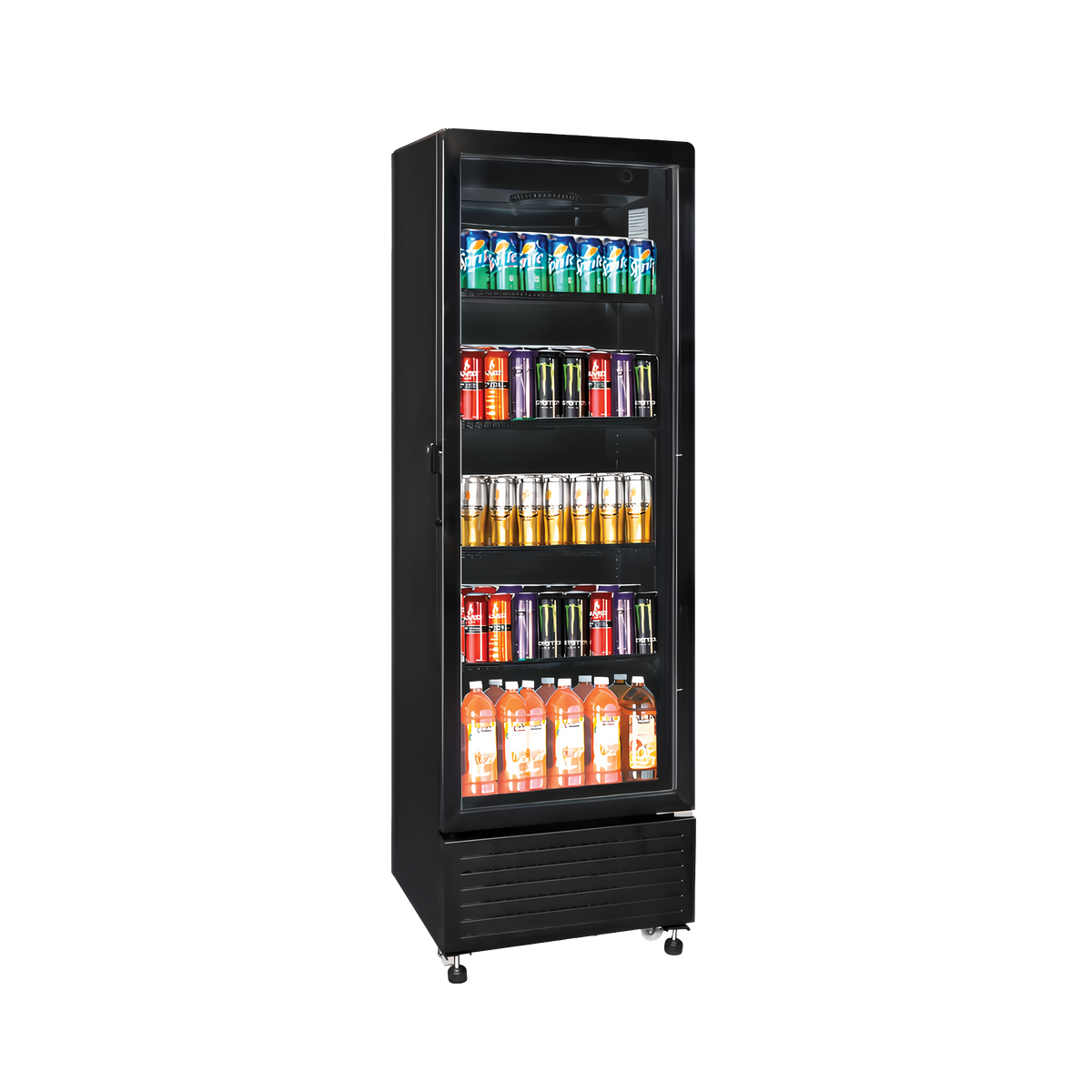 Exquisite DC150 One Glass Door Upright Refrigerator - Low Height