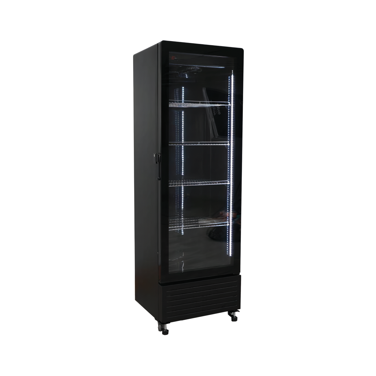 Exquisite DC360 One Glass Door Upright Refrigerator