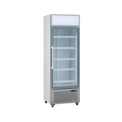 Exquisite DC440P One Glass Door Upright Refrigerator